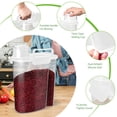 thumbnail image 4 of Recipiente de almacenamiento de arroz Viretec, dispensador hermético de 2,5 a 4,5 kg, 4 of 7