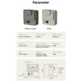 thumbnail image 4 of Klonfd Portable Personal Fan And USB Rechargeable Battery For Outdoor And Indoor Activities, 4 of 6