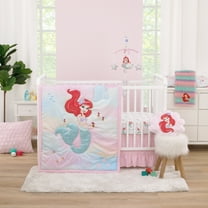 Disney Ariel Watercolor Wishes 3 Piece Crib Bedding Set