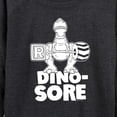 thumbnail image 3 of Toy Story - Dino-Sore - Women's Lightweight French Terry Long Sleeve Shirt, 3 of 5