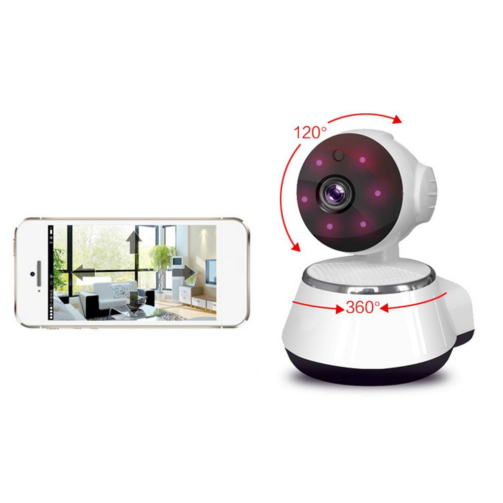 Cloud Local Storage Night Vision Motion Detection Suertree Baby Monitor with Camera and Audio Dog Pet Nanny Surveillance Cell Phone APP 2-Way Audio Cam WiFi Wireless Security Camera Indoor 1080p