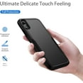 thumbnail image 6 of Designed for iPhone XR Heavy Duty Case, Protection Shockproof Dropproof Dustproof Anti-Scratch Phone Case Cover for iPhone XR Heavy Duty Case, Black, 6 of 8