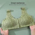thumbnail image 4 of Front Button Bras For Women Wireless Underwire Bra Closure Shaping Bras,100% New, 4 of 5