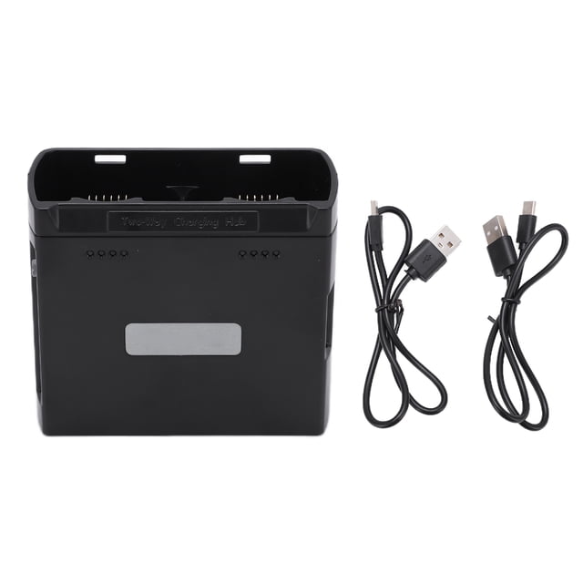 Cargador Bidireccional Brillar para Dron con Concentrador de Carga para DJI MINI 2 MINI SE Negro