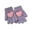 Purple, variant on HAiming Kids Knit Gloves Soft Comfy Thicken Winter Warm Touch Screen Texting Solid Color Mittens with Cute Trim