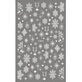 thumbnail image 3 of New Pure White Winter Snowflake Nail Stickers, 3 of 5