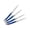 Blue Marble, variant on 4pk Stainless Steel Laguiole Faux Marble Steak Knives Blue - French Home