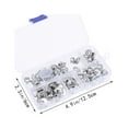 thumbnail image 2 of Snaps Fastener Screw Snaps Heavy Duty Metal Snaps Button Kit Tent Boat Sofa Accessory with Storage Box and Tool, 2 of 8