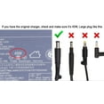 thumbnail image 2 of HP 45W 19.5V 2.31A Laptop Charger AC Adapter Power Cord Compatible with Model 14-dk0002dx Product Number 7GZ76UA With Free Dongle, 2 of 6