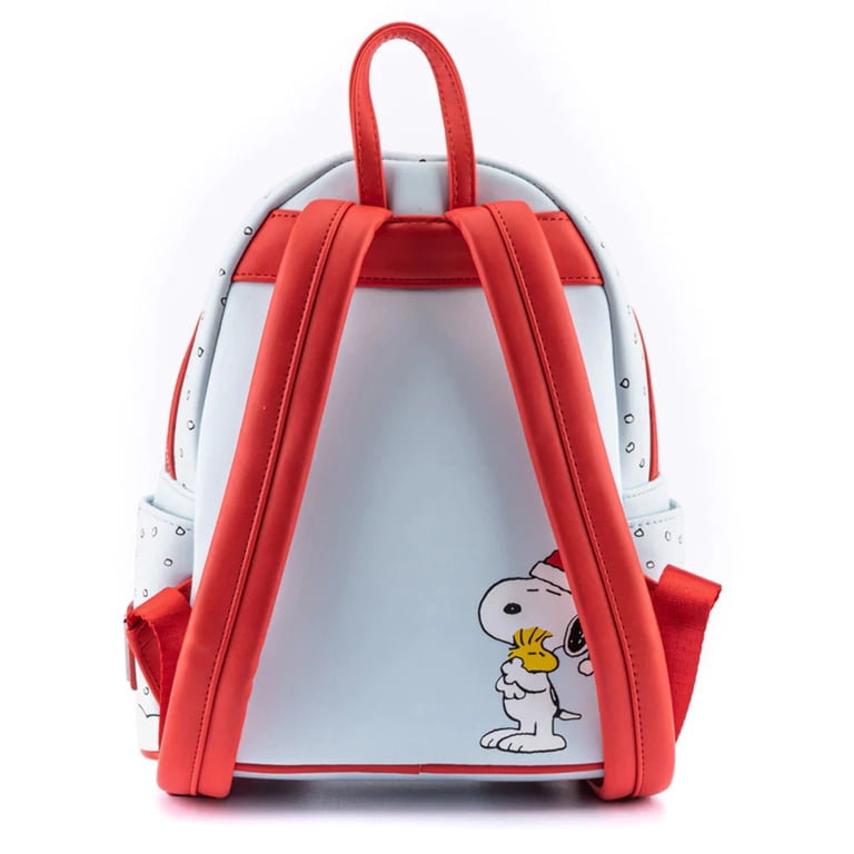 Loungefly Peanuts Gift Giving Snoopy and Woodstock Mini Backpack Amazon.com: Loungefly Peanuts Gift Giving Snoopy and  main image 2