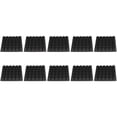thumbnail image 4 of Pyramid Acoustic Panel, Wide Application Pyramid Acoustic Foam Easy To Install 10 Pcs  for Home Theater, 4 of 8