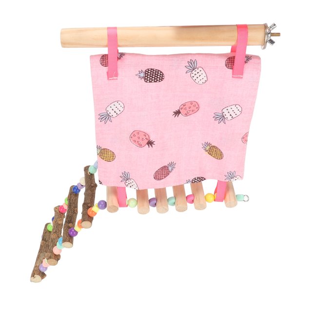 Tent, Exercise Birds Fun Open Front And Back Warm Bird Hut Hammock Tent For Bird Cage Accessories