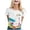 Silver, variant on Graphic Tees for Women T-Shirts Fashion Shirt for Women with Print Short Sleeve Loose Tee Top Casual Everyday Top Silver XXL
