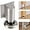 Brushed Nickel, variant on Door Stoppers, 2025 New Magnetic Door Stoppers for Bottom of Door Security, No Drill Invisible Doorstops for Inside Door, Magnetic Door Catcher Door Holder to Keep Hold Door Open (Brushed Nickel)