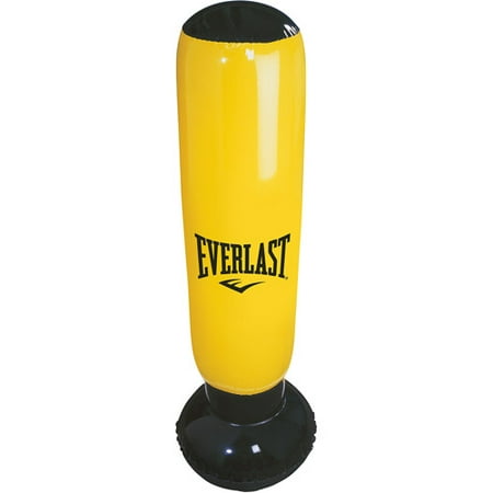 everlast power tower inflatable punch bag (yellow) - 0