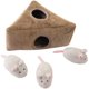 thumbnail image 4 of Juguete chirriante para perros, grande, duradero, ocultar buscar rompecabezas, juguetes interactivos para perros, perros medianos/pequeños, ratón Jormftte WMZY-313-4, 4 of 5