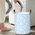 thumbnail image 4 of Lsque Cute Bunny pattern Laundry Hamper Basket, Tall Woven Rope Hamper Basket for Clothes, Lightweight Storage Basket, Collapsible Waterproof-Small, 4 of 8