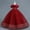 Wine, variant on Off The Shoulder Sequin Tulle Prom Dress for Flower Girls A-line Puffy Princess Dresses Full Length Pageant Gowns