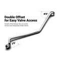 thumbnail image 2 of Capri Tools 10 mm Brake Bleeder Wrench, Angled Double Box End, Metric, 2 of 5