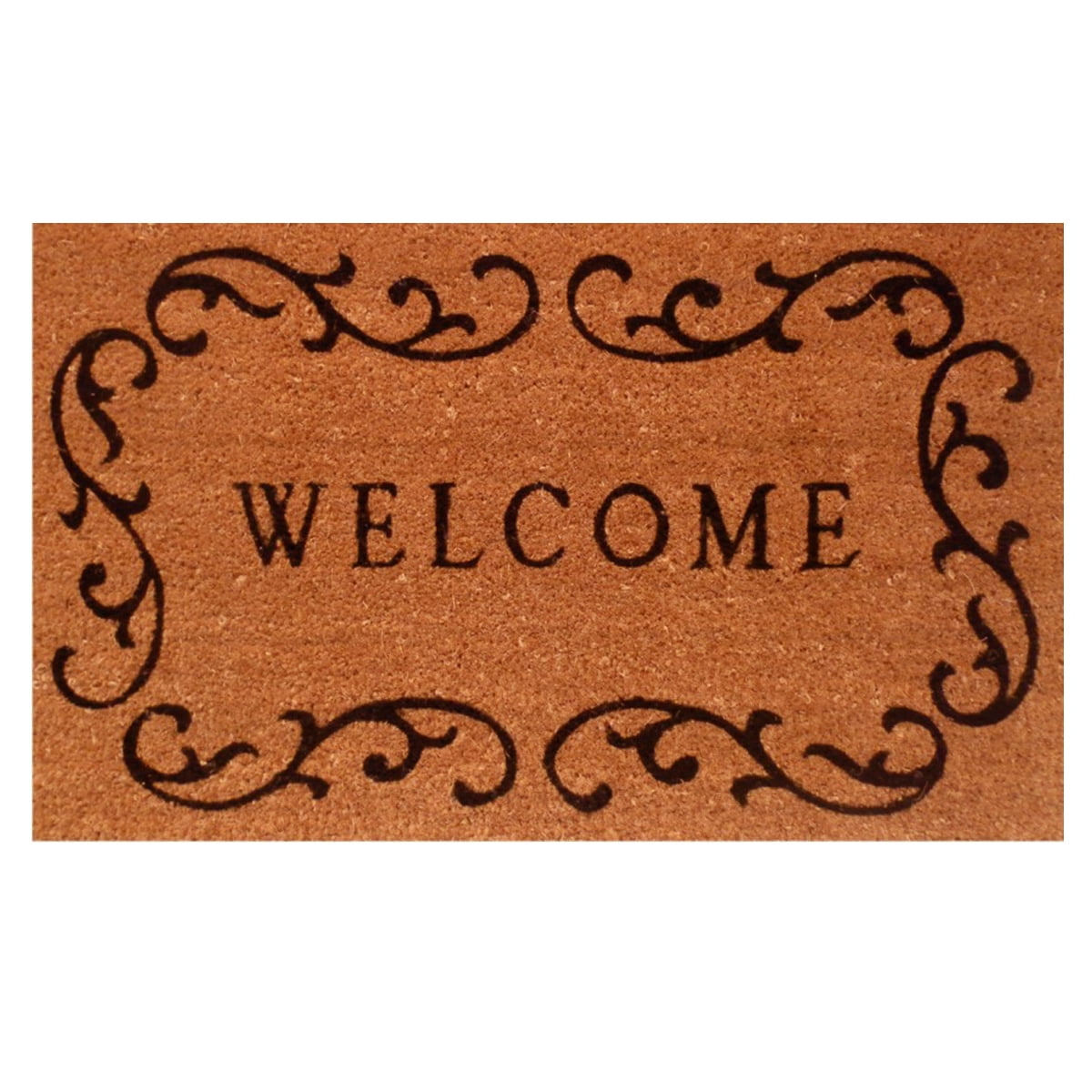 Pef Thermisch Beschaven Calloway Mills Welcome Curlicue Outdoor Doormat 2' x 3' - Walmart.com