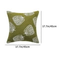 thumbnail image 3 of Chmadoxn Halloween Throw Pillow Covers 18x18 Inch, White Sequin Embroidery Pumpkins Pillow Cases Thanksgiving Home Party Pumpkin Decor Plush Pillowcases Cushion Covers for Sofa Bed Couch, 3 of 8