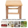 thumbnail image 2 of CRAFTHROU 1Set Wood Step Stool for Easy Access in the Bathroom and Kitchen, 2 of 4
