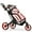 Red, variant on Spaco Golf Push Cart, Golf Trolley Lightweight Golf Bag Pull Cart,3 Wheel Folding Golf Push Cart with Scoreboard and Adjustable Handle