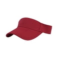 thumbnail image 2 of Adjustable Sport Sun Visor Hat for Men and Women, Breathable Open Top Running Cap for Tennis, Golf, and Outdoor Activities Wine, 2 of 7