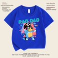 thumbnail image 1 of Brui-Camiseta de manga corta para niño y niña, camisa de algodón puro, versátil, a la moda, para primavera y verano, novedad, 1 of 1
