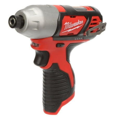 Milwaukee M12 12-Volt Lithium-Ion Cordless 1/4 in. Hex Impact (Tool-Only) (New Open (Best 1 2 Impact)