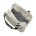 thumbnail image 2 of Unique Bargains Thermal Lunch Bag for Work 9.06"x5.51"x7.87" 1 Pc Beige White, 2 of 5
