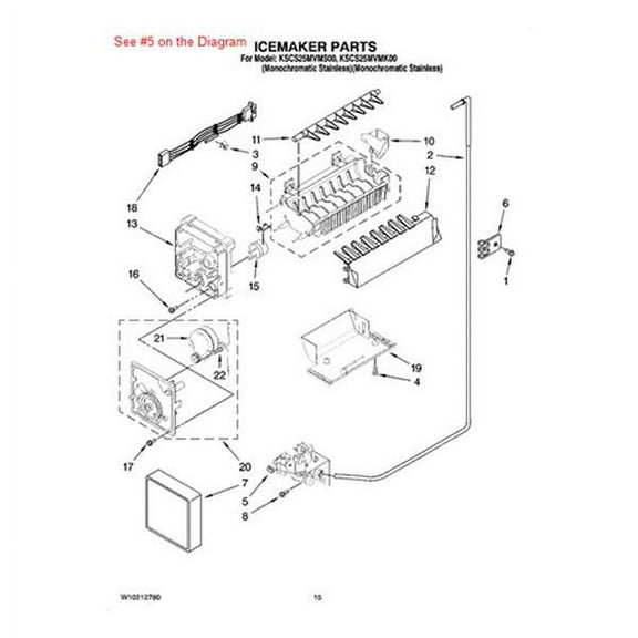 WHIRLPOOL 2317200 WATER VALVE ASSY - GENUINE OEM PART