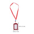 thumbnail image 3 of MasteelfCA 8Pcs Leather Bank Holder Students Bus Case Lanyard Work Cards Holder, 3 of 8
