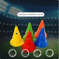 thumbnail image 4 of Balde con logotipo de fútbol de 30 cm, conos de entrenamiento, balde para patinaje sobre ruedas, fútbol, baloncesto, marcador de entrenamiento de equipo, cono de bloqueo, 4 of 5
