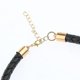 thumbnail image 3 of Pet Bell Collars Puppy Cat Adjust Necklace Collar Dog Collar Leash Black, 3 of 5