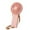 Pink, variant on Summer Savings! Boovnll Portable Fan, Adjustable High Speed USB Rechargeable Fans Lightweight Compact Handheld Fan for Outdoor, Travel, Camping, Vacation, Summer Gift, Mini Fan - Fan