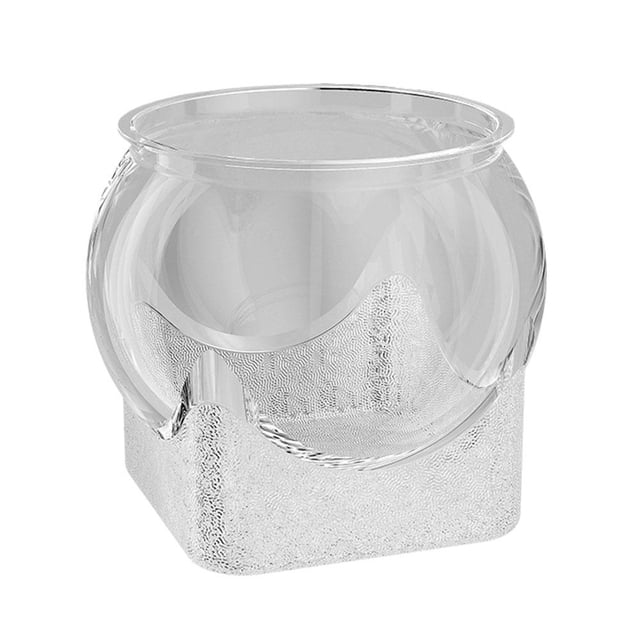 Aquarium de Bureau pour Betta, Tortue, Canne, Bol à Poisson Transparent, Bac à Poisson, Expérience de Visualisation, Bol à Poisson Décoratif, Aquariums Moderne Compact, Réservoir pour Affichage de Bureau Supérieur