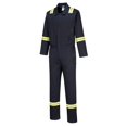 thumbnail image 3 of Portwest F129 Mens Modern Reflective Iona Extra Cotton Work Coverall Navy, 5X- Large, 3 of 4