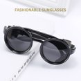 thumbnail image 3 of Gafas de sol polarizadas para hombre, estilo retro, estilo punk, a prueba de viento, protección ocular para bicicleta, 3 of 6