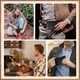 thumbnail image 4 of Slim Leather Long Bifold Wallet for Men Business Clutch Purse Card Holder Organizer Black Ref: 3431, 4 of 5