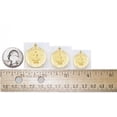 thumbnail image 2 of Infant of Prague Religious Medal - 3/4 Inch (22mm) 14K Yellow Gold, 2 of 2