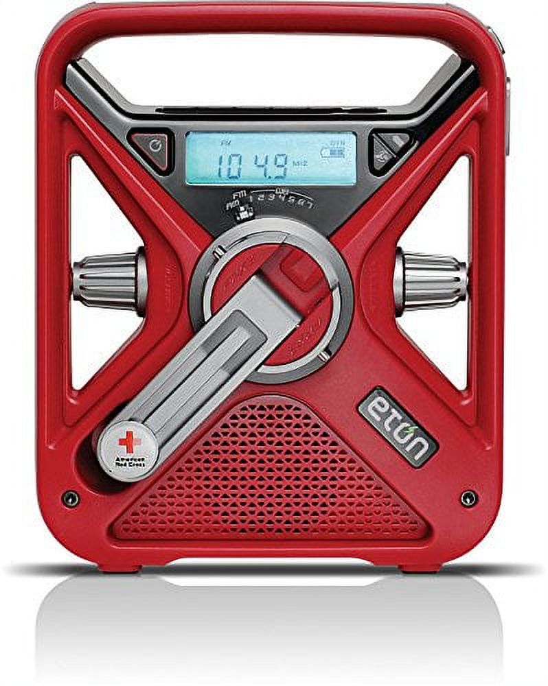 The American Red Cross FRX3 Hand Crank Weather Alert Radio with USB Power - image 3 of 4