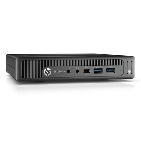 Used HP EliteDesk 800 G2 Desktop Mini PC  Intel Core i5 6500T 2.5Ghz  8GB DDR4 RAM  256GB SSD Hard Drive  USB Type C  Windows 10 Pro