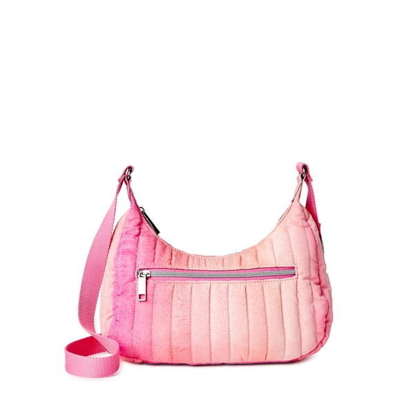 Time and Tru Women's Tina Mini Nylon Crossbody Handbag