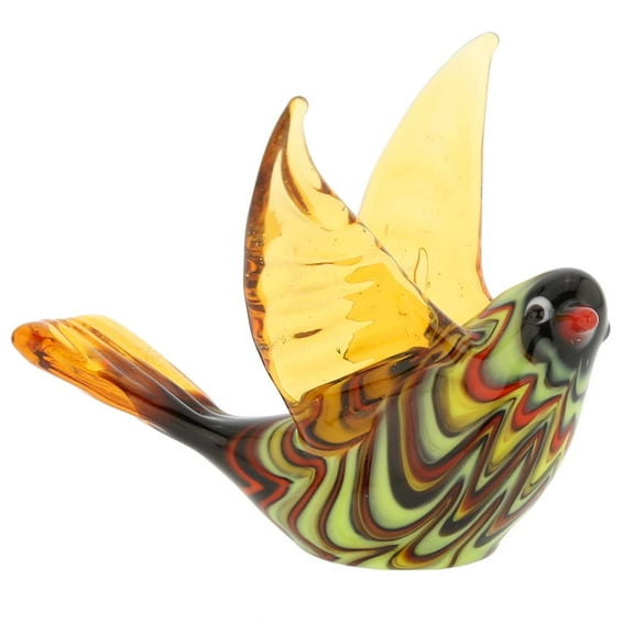 GlassOfVenice Murano Glass Festooned Dove