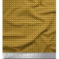 thumbnail image 1 of Soimoi Brown Heavy Canvas Fabric Seamless Damask Printed Craft Fabric by the Yard 58 Inch Wide, 1 of 4