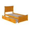 thumbnail image 1 of Atlantic Furniture Lit Simple Plate-Forme XL avec Gigogne en Caramel, 1 of 7