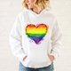 thumbnail image 2 of Nueva sudadera deportiva de manga larga con estampado de amor LGBT para mujer, sudadera de algodón, 2 of 4