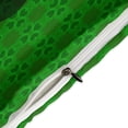 thumbnail image 4 of 3 Pcs Soft Bedding Set, Includes 1 Duvet Cover with Zipper And 2 Pillow Shams,Clover Pattern Queen(90"×90"), 4 of 8