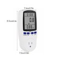 thumbnail image 4 of Seitruly Medidor de potencia LCD Digital de 230V CA UE, enchufe de vatímetro, medidor de energía Kwh, analizador de potencia de salida de medición UE, Electrónica miscelánea  Enchufe de EE. UU., 4 of 8
